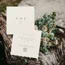 Search for text wedding invitations Qr code