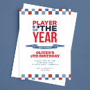 Search for player birthday invitations Boy