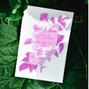 Search for hot pink wedding invitations Retro