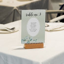 Search for eucalyptus table cards Modern elegant
