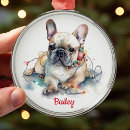 Search for breed christmas tree decorations Frenchie