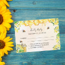 Search for bee rsvp cards Yellow