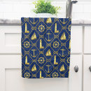 Search for nautical tea towels Ships wheel