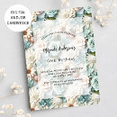 Search for white flowers birthday invitations Girly