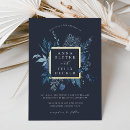 Search for geometric wedding invitations Navy blue