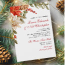 Search for red christmas wedding invitations Pine