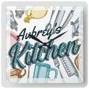 Search for stylish kitchen clocks Chef