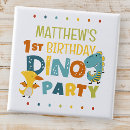 Search for dinosaur square badges T rex