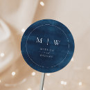 Search for blue monogram stickers Unique