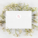 Search for elegant wedding envelope seals Initials