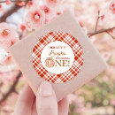 Search for our little pumpkin stickers Plaid