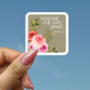 Search for floral bible verse stickers Hope