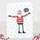Search for hipster santa christmas cards Humour