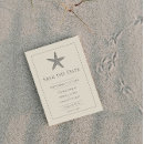 Search for starfish save the dates Simple