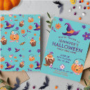 Search for whimsical halloween invitations Purple and orange