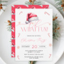 Search for santa hat christmas invitations Modern