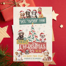 Search for woof christmas cards Dog lover