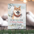 Search for shiba inu christmas cards Cute