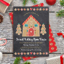 Search for gingerbread house christmas invitations Winter