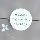 Search for mint wedding stickers Names