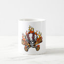 Search for flaming skull mugs Flames