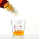 Search for bride and groom shot glasses Mr and mrs