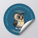 Search for graduation owl stickers Kids