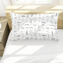 Search for black and white pattern pillowcases Boho