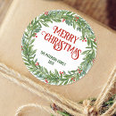 Search for green holly leaf stickers Classic