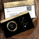 Search for voucher business cards Gold foil