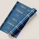 Search for blue and gold christmas wrapping paper Typography