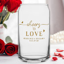 Search for engaged beer glasses Newlyweds