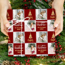 Search for red and gold christmas wrapping paper Modern