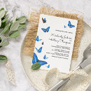 Search for buttefly cards invites Blue