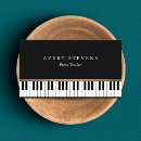 Search for pianist business cards Piano player