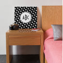 Search for polka dot monogram art Monogrammed