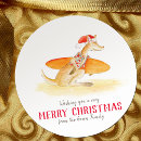 Search for christmas kangaroo stickers Australian