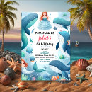 Search for shark 1st birthday invitations Sea creatures birthday