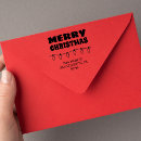 Search for christmas return address rubber stamps Create your own