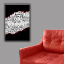 Search for red black white posters Modern