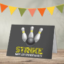 Search for bowling birthday cards Sports