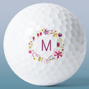 Search for flower golf balls Botanical