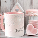 Search for silver glitter mugs Rose gold