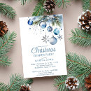 Search for silver christmas invitations Watercolor