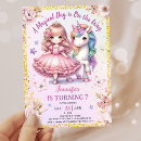 Search for princess 7th birthday invitations Fairy tale