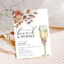 Search for rustic brunch and bubbly invitations Floral