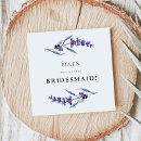 Search for floral bridesmaid cards Elegant