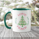 Search for peace hope love mugs Inspirational