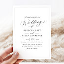 Search for delicate wedding invitations Calligraphy script