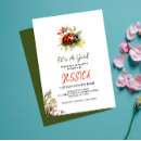 Search for green bug invitations Watercolor